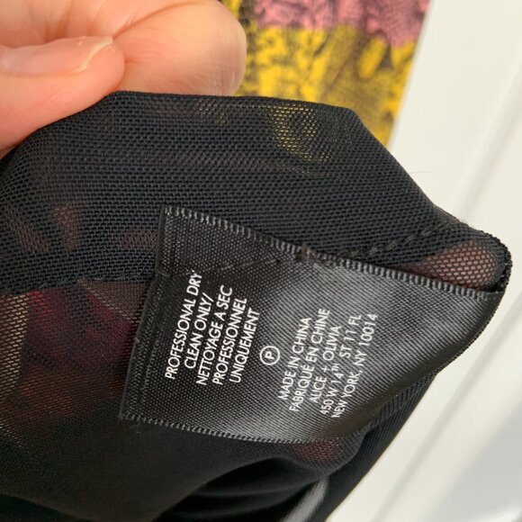 Alice + Olivia Delora Rainbow Snake Print Midi Dress Size 0 XS - Picture 13 of 15